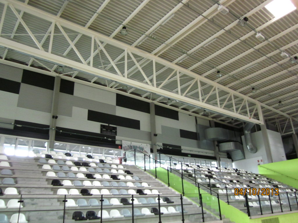 Renovación cubierta Lalín Arena